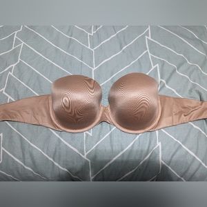 VS Lined Strapless Bra - Tan/Nude